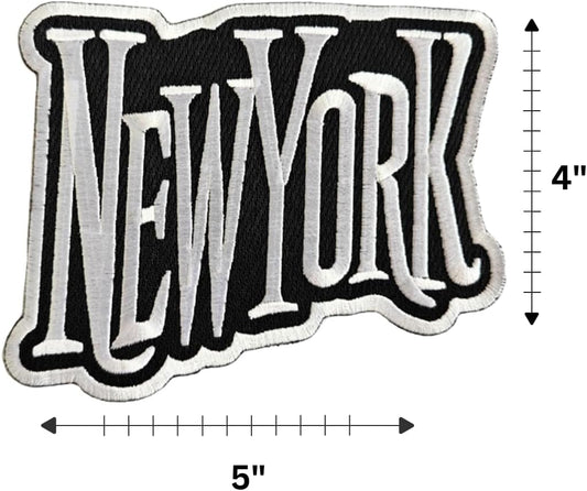 New York City Iron-On Patch embroidered patch by Mr Patches