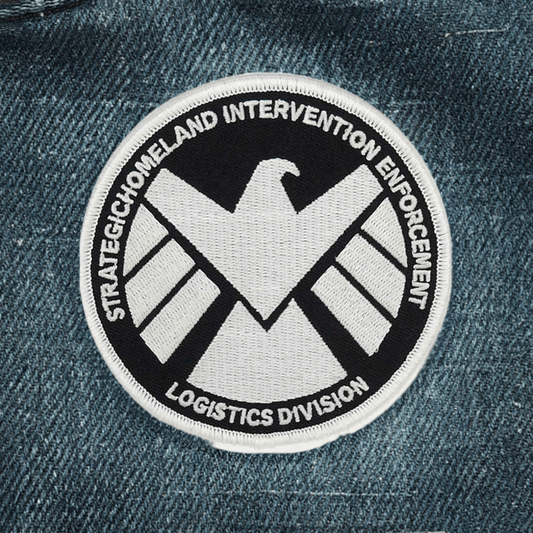 Agents of S.H.I.E.L.D. Glow in the Dark Embroidered Patch - Iron-On for Costumes & Apparel | Mr. Patches - Mr Patches