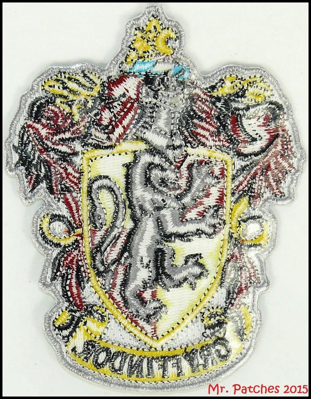 Gryffindor House Crest Embroidered Patch - Harry Potter Iron-On Badge | Mr. Patches - Mr Patches