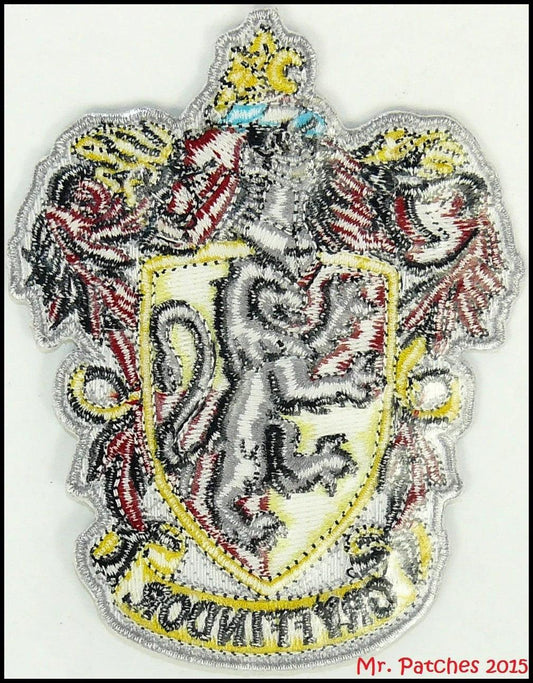 Gryffindor House Crest Embroidered Patch - Harry Potter Iron-On Badge | Mr. Patches - Mr Patches