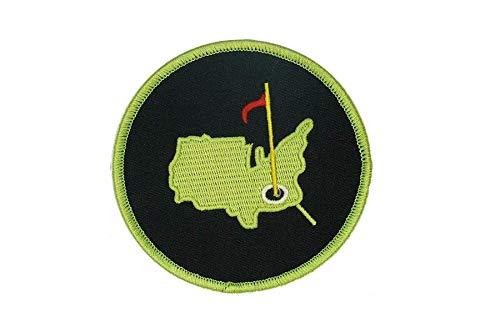 Augusta Golf Masters Embroidered Patch - Green & Black | Iron-On Badge for Apparel | Mr. Patches - Mr Patches