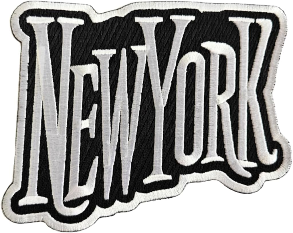 New York City Embroidered Patch – 5” x 3.98” Iron-On/Sew-On Patch for Jackets, Hats, Backpacks, and Streetwear by Mr. Patches