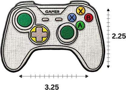 Game Controller Iron-On Patch embroidered patch by Mr Patches
