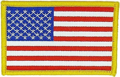 NASA Logo and USA Flag Iron-On Patch Set embroidered patch by Mr Patches