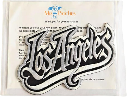 Los Angeles Iron-On Patch embroidered patch by Mr Patches