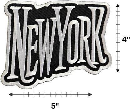New York City Iron-On Patch embroidered patch by Mr Patches