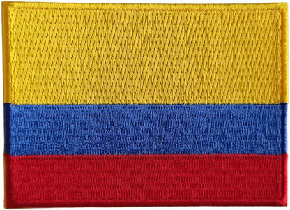 Colombia Flag 2-Pack Iron-On Patch Set embroidered patch by Mr Patches